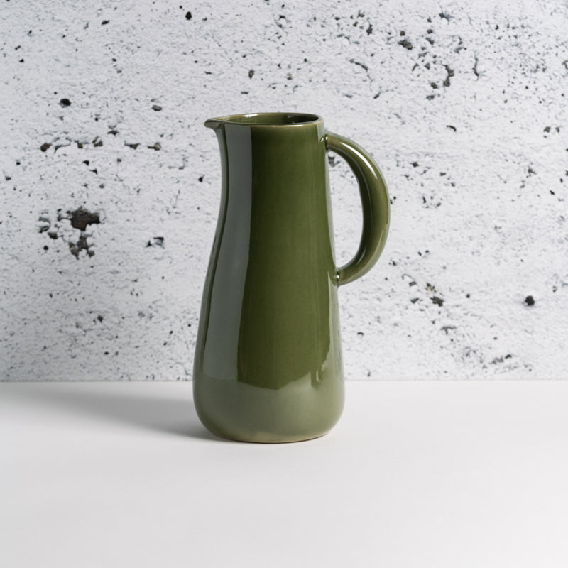 Stoneware Jug | Dadasi 50 Oz - Green